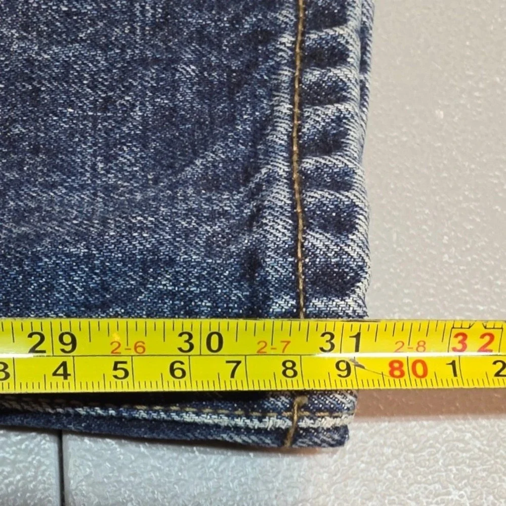 C.O.F. Studio Mens 31 M2 Kuroki Mill Japan Selvedge Raw Denim Straight Jeans